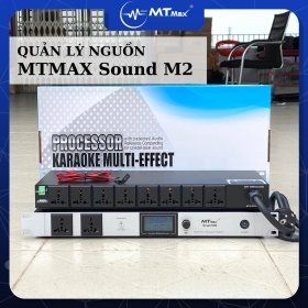 Quản Lý Nguồn MTMAX Sound M2 – 8 Kênh Thiết Bị Bảo Vệ Dàn Âm Thanh