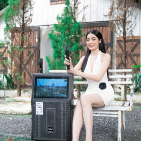 Loa Màn Hình MTMAX T70 Bass25 Màn Hình 15inch Công Suất 300W Đi Kèm Cặp Micro Sang Trọng Chống Hú Cao Cấp