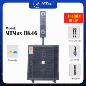 Loa Dê Cụ MTMAX BK46 - Công Suất 500W - Trang Bị Bass 50cm