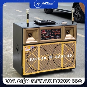 Loa kéo công suất lớn MTMAX BK909 PRO có equalizer