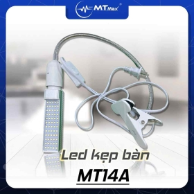 Đèn led trắng kẹp bàn MTMAX MT14A