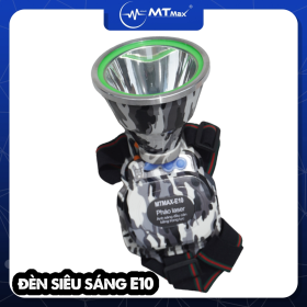 Đèn pin đội đầu siêu sáng MTMAX E10