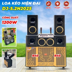 Loa Kéo MTMax DJ5.2N2025 – Công Suất Lớn Loa 4 Tấc Đôi Thiết Kế Độc Đáo Kèm 2 Micro Cao Cấp, Chống Hú, Bắt Sóng Xa
