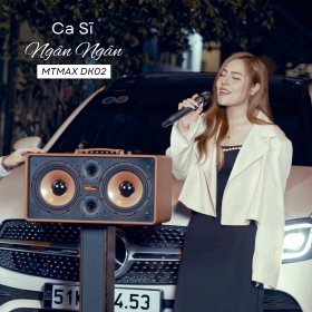 Loa Di Động MTMAX DK02 – Công Suất Lớn, Bass Đôi, Kèm 2 Micro Cao Cấp