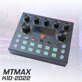 SOUND CARD MTMAX K10 2022 - NĂNG ĐỘNG VÀ CHUYÊN NGHIÊP DÀNH CHO NGƯỜI YÊU ÂM NHẠC