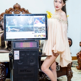 Loa Màn Hình Gập MTMAX TK3979 Bass30 Màn Hình 27inch Góc Nhìn 178 Độ Công Suất 600W Hệ Thống 7 Loa, 3 Đường Tiếng Đi Kèm Cặp Micro Kim Loại Sang Trọng Chống Hú Cao Cấp