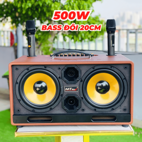 Loa Bluetooth Xách Tay MTMax DK03 - Siêu Phẩm Loa Karaoke Cao Cấp Giá Rẻ 2023 Công Suất Lớn Âm Thanh Mạnh Mẽ Uy Lực Bảo Hành 12 Tháng Tặng Kèm Micro Karaoke Không Dây