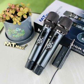 MTMax AK298 - Micro Không Dây Cao Cấp Chính Hãng, Chống Hù Rè Hiệu Quả, Hỗ Trợ Nâng Giọng Hát Khi Hát, Bảo Hành Đến 12 Tháng.