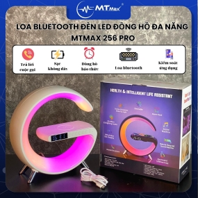 Loa Bluetooth Không Dây MTMax 256 Pro Có Đèn Điều Khiển Bằng Ứng Dụng Điện Thoại