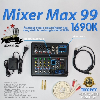 MIXER MT-MAX 99 - USB