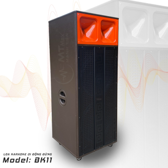 Loa Kéo Di Động Karaoke Bass Đôi 40 MTMax BK11