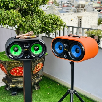 Loa Karaoke Xách Tay Mới Nhất 2024 - MTMAX DK12Pro - Loa 3 Đường Tiếng Công Suất Lớn 500W, Bass Đôi 2 Tấc, Âm Thanh Mạnh Mẽ, Đi Kèm 2 Micro Cao Cấp, Bảo Hành Chính Hãng 12 Tháng