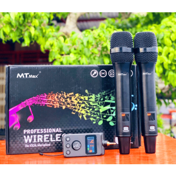 Micro Karaoke Không Dây MTMAX 990 – Âm Thanh Chất Lượng Cao, Kết Nối Bluetooth Tiện Lợi, Thời Gian Sử Dụng Lâu Dài, Phù Hợp Cho Mọi Sự Kiện Karaoke, Thuyết Trình và Hội Họp