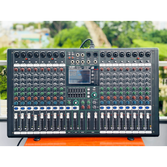 Mixer Cao Cấp MTMAX F116Pro 16 Đường Line 7 Band Equalizer Mượt Mà 99 Hiệu Ứng Chuyên Nghiệp DSP Bluetooth 5.0 Nguồn Điện Phantom + 48V Chất Lượng Cao