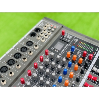 Mixer MTMAX KT12 Cao Cấp Với 12 Đường Line Chuyên Nâng Cấp Loa Kéo, Dàn Karaoke, Sân Khấu, Hội Nghị, Bữa Tiệc, Hàng Chính Hãng, Bảo Hành 12 Tháng