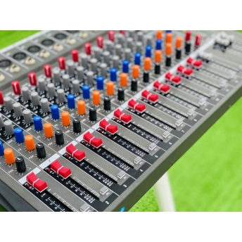 Mixer MTMAX KT12 Cao Cấp Với 12 Đường Line Chuyên Nâng Cấp Loa Kéo, Dàn Karaoke, Sân Khấu, Hội Nghị, Bữa Tiệc, Hàng Chính Hãng, Bảo Hành 12 Tháng