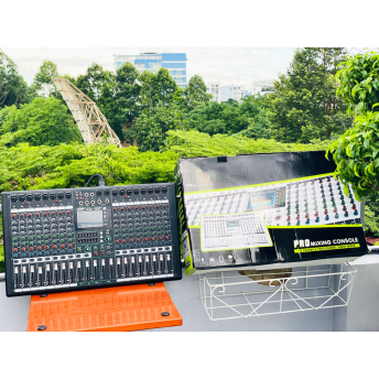 Mixer Cao Cấp MTMAX F116Pro 16 Đường Line 7 Band Equalizer Mượt Mà 99 Hiệu Ứng Chuyên Nghiệp DSP Bluetooth 5.0 Nguồn Điện Phantom + 48V Chất Lượng Cao