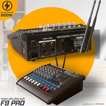 Mixer MTMAX F9 PRO liền công suất