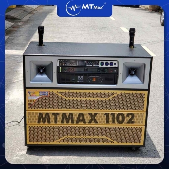 Loa kéo MTMAX 1102 công suất khủng karaoke tích hợp