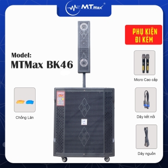 Loa Dê Cụ MTMAX BK46 - Công Suất 500W - Trang Bị Bass 50cm