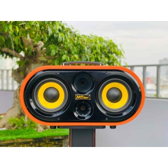 Loa Xách Tay Karaoke Chính Hãng MTMAX DK11Pro 3 Đường Tiếng 2 Bass 16 Công Suất Lớn Thiết Kế Hình Bầu Dục Đường Cong Mềm Mại