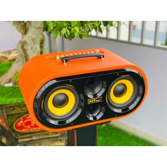 Loa Xách Tay Karaoke Chính Hãng MTMAX DK11Pro 3 Đường Tiếng 2 Bass 16 Công Suất Lớn Thiết Kế Hình Bầu Dục Đường Cong Mềm Mại