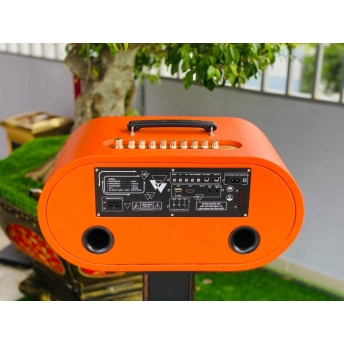 Loa Xách Tay Karaoke Chính Hãng MTMAX DK11Pro 3 Đường Tiếng 2 Bass 16 Công Suất Lớn Thiết Kế Hình Bầu Dục Đường Cong Mềm Mại