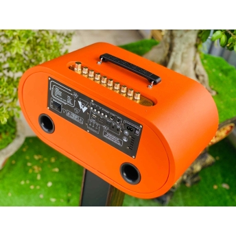 Loa Xách Tay Karaoke Chính Hãng MTMAX DK11Pro 3 Đường Tiếng 2 Bass 16 Công Suất Lớn Thiết Kế Hình Bầu Dục Đường Cong Mềm Mại