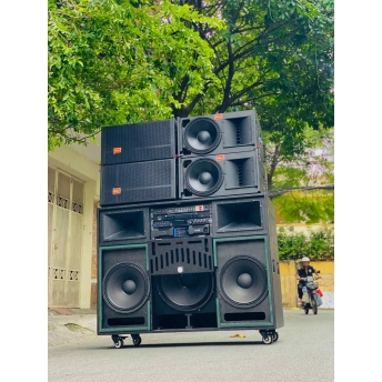 Loa Điện Bạch Hổ MTMAX K8000 PRO Siêu Khủng Gần 300kg Hệ Thống 13 Loa, 7 Bass lớn, Bass Chính 50cm, Công Suất Đến 2000W Trang Bị Quản Lý Nguồn, Micro, Vang, Cục Đẩy