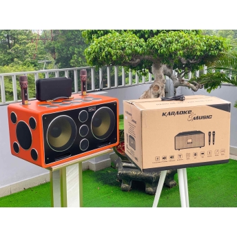 Loa Karaoke Xách Tay Cao Cấp MTMAX K10 25 Đường Tiếng, Hệ Thống Bass Đôi 25 Công Suất Mạnh Mẽ Đến 750W, Micro Hát Nhẹ Vang Sâu Trọng Lượng 27KG