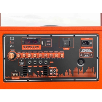 Loa Karaoke Xách Tay Cao Cấp MTMAX K10 25 Đường Tiếng, Hệ Thống Bass Đôi 25 Công Suất Mạnh Mẽ Đến 750W, Micro Hát Nhẹ Vang Sâu Trọng Lượng 27KG