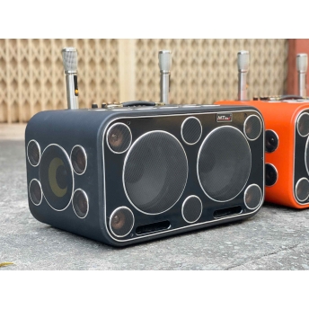 Loa Karaoke Xách Tay Cao Cấp MTMAX K6 28 Đường Tiếng, Hệ Thống Bass Đôi 25 Công Suất Mạnh Mẽ Đến 650W, Micro Không Dây Chống Hú