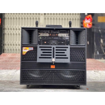 Loa Kéo Điện MTMAX M25Pro 5 Trong 1 Bass Đôi 50Cm Công Suất 1500W Trang Bị Đẩy 2 Kênh, Micro Đầu Thu Lớn, Vang, Nâng Tiếng