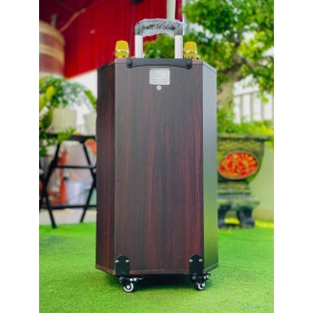 Loa Kéo MTMAX K5Pro Chip DSP Hay Như Phòng Karaoke Chuyên Nghiệp, Dàn Karaoke Di Động, Loa 3 Đường Tiếng Bass 40cm Công Suất 700W Kèm 2 Micro UHF Cao Cấp, Nhẹ Hơi, Nâng Giọng