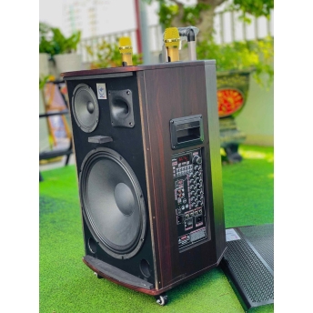 Loa Kéo MTMAX K5Pro Chip DSP Hay Như Phòng Karaoke Chuyên Nghiệp, Dàn Karaoke Di Động, Loa 3 Đường Tiếng Bass 40cm Công Suất 700W Kèm 2 Micro UHF Cao Cấp, Nhẹ Hơi, Nâng Giọng
