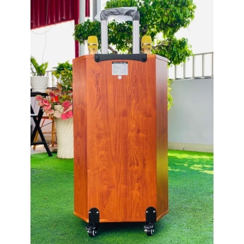 Loa Kéo MTMAX K6Pro Chip DSP Hay Như Phòng Karaoke Chuyên Nghiệp, Dàn Karaoke Di Động, Loa 3 Đường Tiếng Bass 40cm Công Suất 700W Kèm 2 Micro UHF Cao Cấp, Nhẹ Hơi, Nâng Giọng