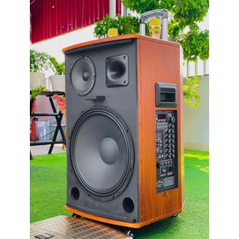 Loa Kéo MTMAX K6Pro Chip DSP Hay Như Phòng Karaoke Chuyên Nghiệp, Dàn Karaoke Di Động, Loa 3 Đường Tiếng Bass 40cm Công Suất 700W Kèm 2 Micro UHF Cao Cấp, Nhẹ Hơi, Nâng Giọng