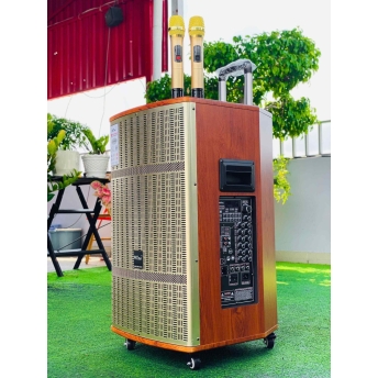Loa Kéo MTMAX K6Pro Chip DSP Hay Như Phòng Karaoke Chuyên Nghiệp, Dàn Karaoke Di Động, Loa 3 Đường Tiếng Bass 40cm Công Suất 700W Kèm 2 Micro UHF Cao Cấp, Nhẹ Hơi, Nâng Giọng