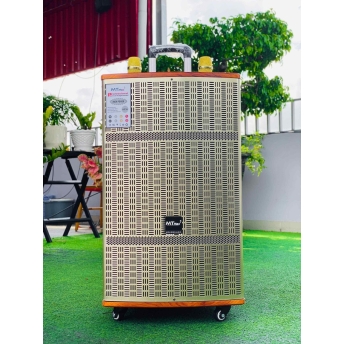 Loa Kéo MTMAX K6Pro Chip DSP Hay Như Phòng Karaoke Chuyên Nghiệp, Dàn Karaoke Di Động, Loa 3 Đường Tiếng Bass 40cm Công Suất 700W Kèm 2 Micro UHF Cao Cấp, Nhẹ Hơi, Nâng Giọng