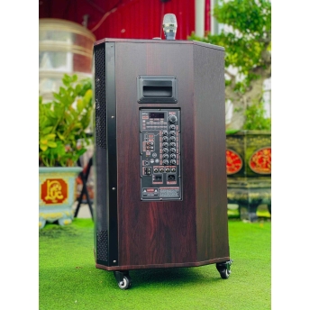 Loa Kéo MTMAX K7Pro Chip DSP Hay Như Phòng Karaoke Chuyên Nghiệp, Dàn Karaoke Di Động, Loa 3 Đường Tiếng Bass 50cm Công Suất 750W Kèm 2 Micro UHF Cao Cấp, Nhẹ Hơi, Nâng Giọng