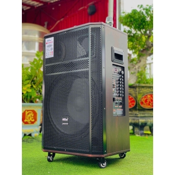 Loa Kéo MTMAX K7Pro Chip DSP Hay Như Phòng Karaoke Chuyên Nghiệp, Dàn Karaoke Di Động, Loa 3 Đường Tiếng Bass 50cm Công Suất 750W Kèm 2 Micro UHF Cao Cấp, Nhẹ Hơi, Nâng Giọng