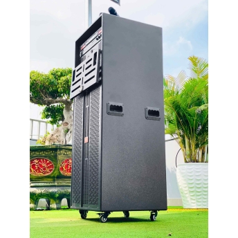 Loa Kéo Điện MTMAX V2029 Công Suất 1500W 4 Trong 1 Bass Đôi 40 Trang Bị Cục Đẩy Vang Micro Cùng Hệ Thống Loa Bass Đôi