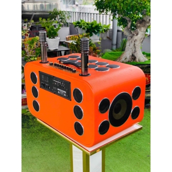 Loa Karaoke Xách Tay Cao Cấp MTMAX M1Pro 34 Đường Tiếng, Hệ Thống Bass Đôi 25 Công Suất Mạnh Mẽ Đến 750W, Micro Không Dây Chống Hú