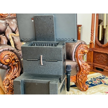 Loa Màn Hình Karaoke KTV179 Cao Cấp 2024 Màn Hình Lớn 25inch, Gập 180 Độ, Bass 30 Siêu Uy Lực Kèm 2 Micro Pin Sạc Type C