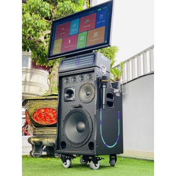 Loa Màn Hình Gập MTMAX TK3979 Bass30 Màn Hình 27inch Góc Nhìn 178 Độ Công Suất 600W Hệ Thống 7 Loa, 3 Đường Tiếng Đi Kèm Cặp Micro Kim Loại Sang Trọng Chống Hú Cao Cấp