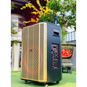 Loa Kéo V2024 Bass 40 Căng Ấm 3 Đường Tiếng Bass Trung Treble Công suất 600W-1000 Chơi được 30 - 50 Người Phù Hợp Đám Tiệc, Hội Nghị, Sân Khấu Nhỏ