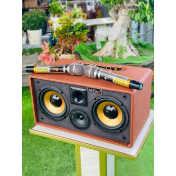 Loa Xách Tay Karaoke MTMAX M16Pro Bass Đôi 16.5CM, trung 7.6cm, treble 5cm Pin 12.000mAh, Bo Mạch Cao Cấp K10Plus, Micro nhôm Công Suất 480W