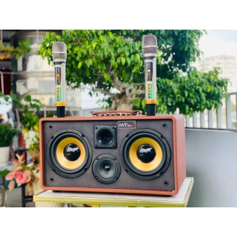 Loa Xách Tay Karaoke MTMAX M16Pro Bass Đôi 16.5CM, trung 7.6cm, treble 5cm Pin 12.000mAh, Bo Mạch Cao Cấp K10Plus, Micro nhôm Công Suất 480W
