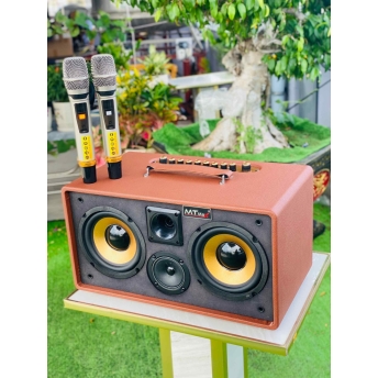 Loa Xách Tay Karaoke MTMAX M16Pro Bass Đôi 16.5CM, trung 7.6cm, treble 5cm Pin 12.000mAh, Bo Mạch Cao Cấp K10Plus, Micro nhôm Công Suất 480W