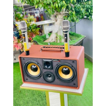 Loa Xách Tay Karaoke MTMAX M16Pro Bass Đôi 16.5CM, trung 7.6cm, treble 5cm Pin 12.000mAh, Bo Mạch Cao Cấp K10Plus, Micro nhôm Công Suất 480W
